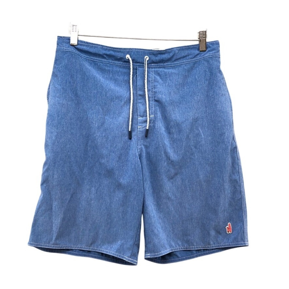 johnnie-O Board Shorts Mens Large Blue Swim Trunks Stretch Surf Beach Resort